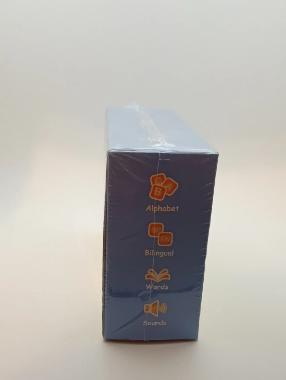 Qiaojoy 2+ Year Olds Bilingual 120 Piece English/Spanish Talking Cards Sealed!